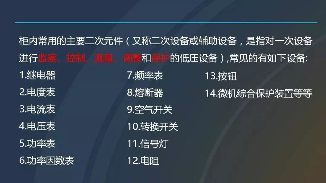 干货|图解说明高压开关柜，超级详细！