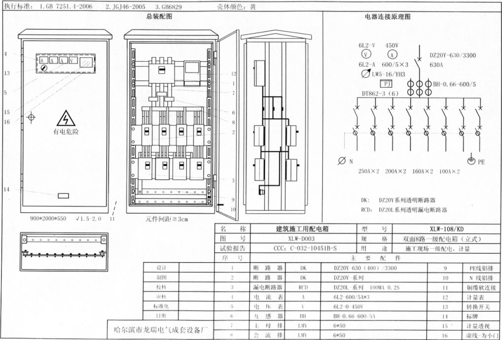 如何在施工现场配置临时用电配电箱(机柜)？标准化的例子！